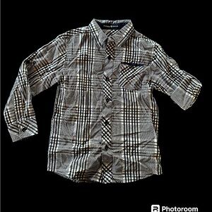 Faded Gear Plaid Button Up shirt